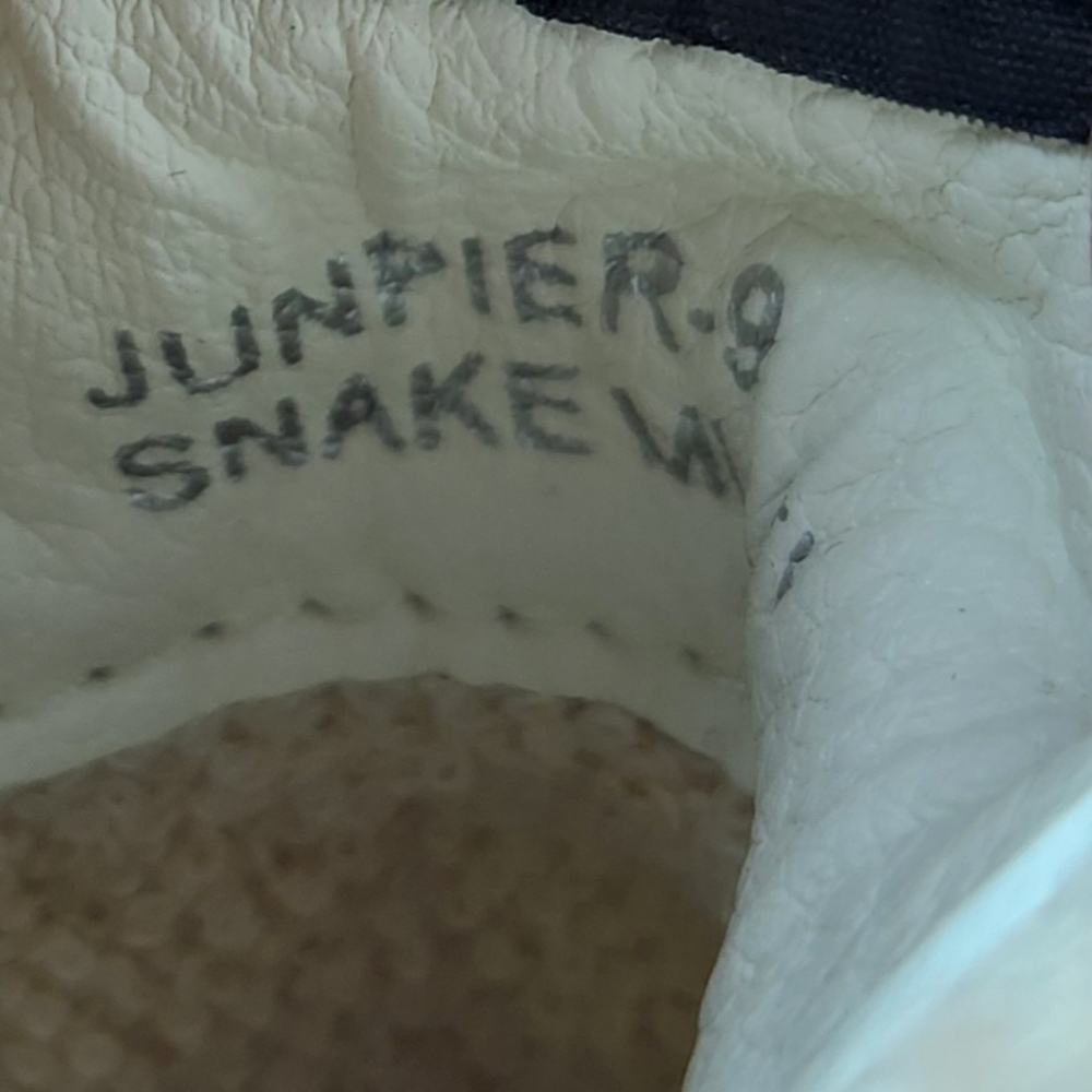 Vintage Havana "Juniper" High Top Star Stud Snake Print Sneaker | Women's Size 9 - Picture 11 of 12